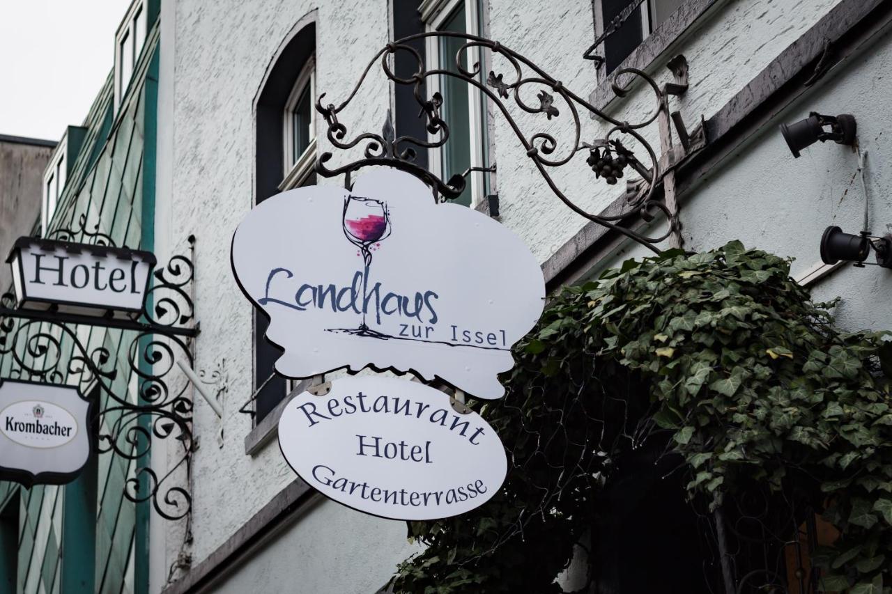 Hotel Garni Landhaus Zur Issel Isselburg Exterior foto